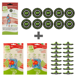 Erbjudande i paket: 2 x 8 ländrygg + 1 x universal